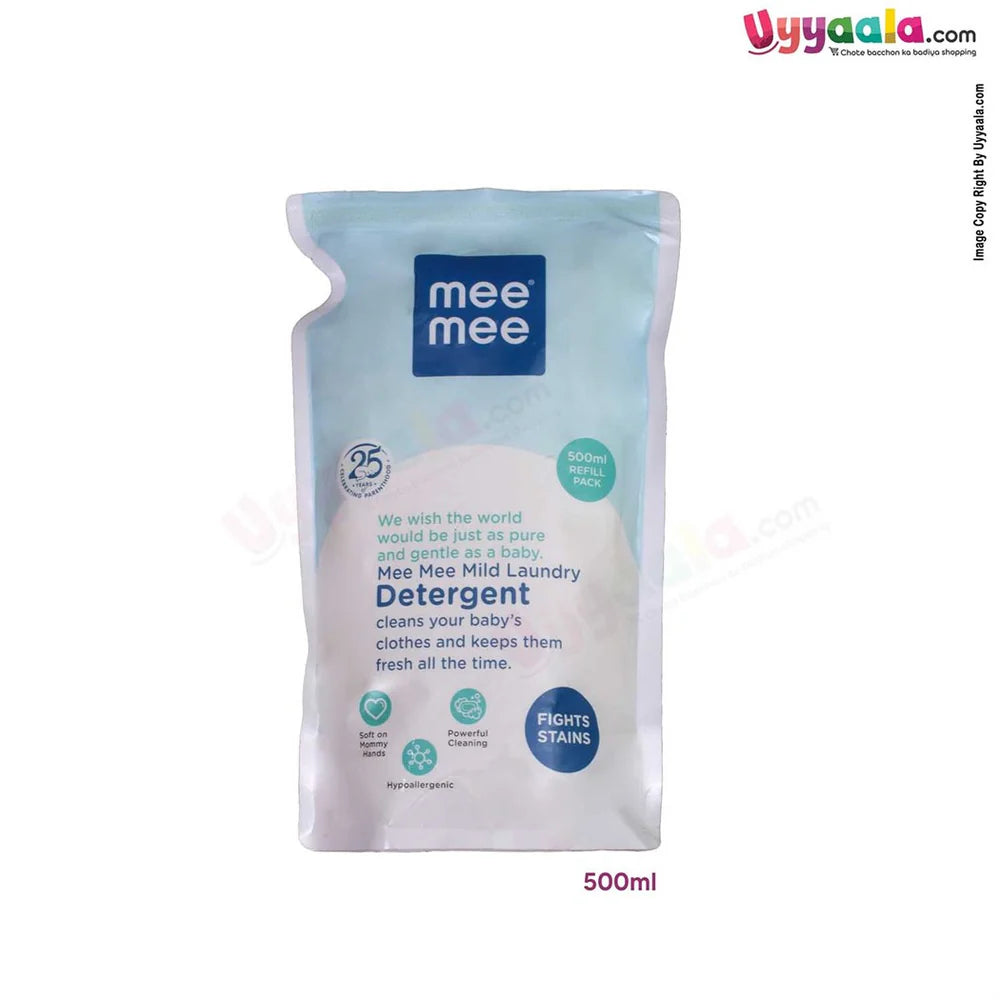 Buy Mee Mee Mild Laundry Detergent for Baby Clothes - 500ml Online in India at uyyaala.com