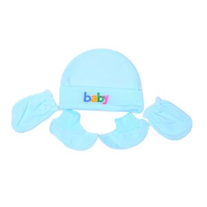 Montaly Cap Set Plain 0-3m