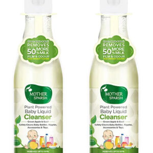 Mother Sparsh Liquid Cleanser for Baby Accessories - 42ml each, 1+1 Offer