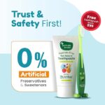 Buy Mother Sparsh Kids Toothpaste in Fruit flavor with Toothbrush - 50grams Online in India at uyyaala.com