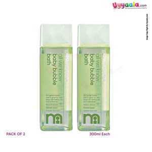 MOTHERCARE All We Know Baby Bubble Bath Pack of 2 (300ml Each)