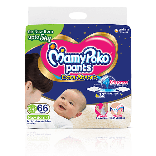 MAMYPOKO Pants Extra Absorb new Born-1 (up to 5kg)