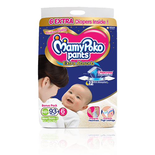 MAMYPOKO Pants Extra Absorb new Born-1 (up to 5kg)