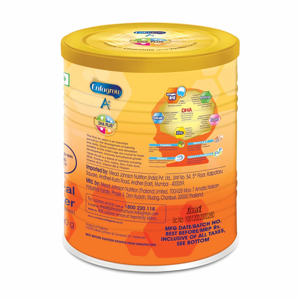 Buy Enfagrow A+ Toddler Baby Nutritional Milk Powder in Chocolate flavor, Stage 4 Online in India at uyyaala.com