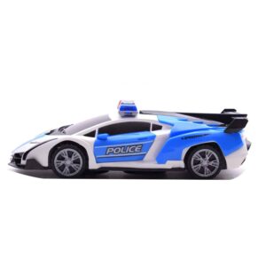 Kids Police Dream Car, High Performance Battery Operated Toy With Lights & Music - 3+Y