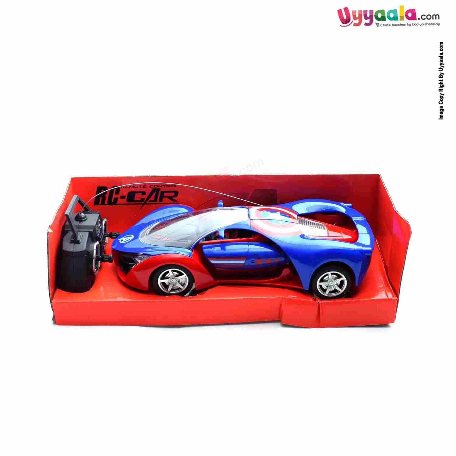 Asphalt Remote Control Car, Avengers themed Battery Operated Toy for Kids 6+Y Age