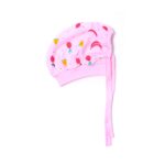 Side Tying Cap Fruit Printed Hosiery 0-3m 1Pc Pack