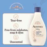 AVEENO Baby Soothing Relief Creamy Wash Tear Free - 250ml