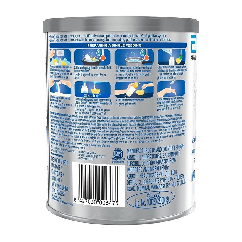 Buy Abbott Similac Total Comfort Infant Baby Milk Formula Online in India at uyyaala.com
