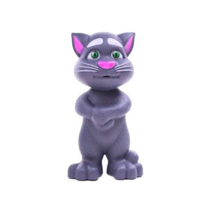 Intelligent Talking Tom, Battery Operated Cat Toy - 3+Y, Grey