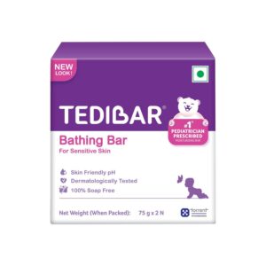 Buy Curatio Tedibar Bathing Soap Bar for your Baby - Pack of 2 (75g Each) Online in India at uyyaala.com