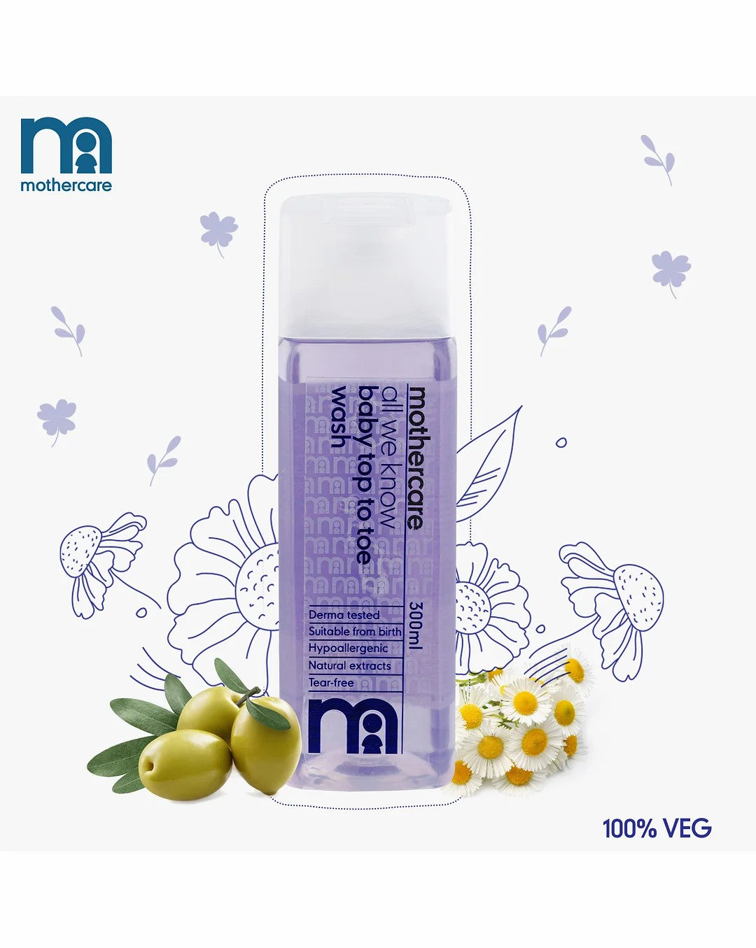 MOTHERCARE All We Know Baby Top to Toe 300ml