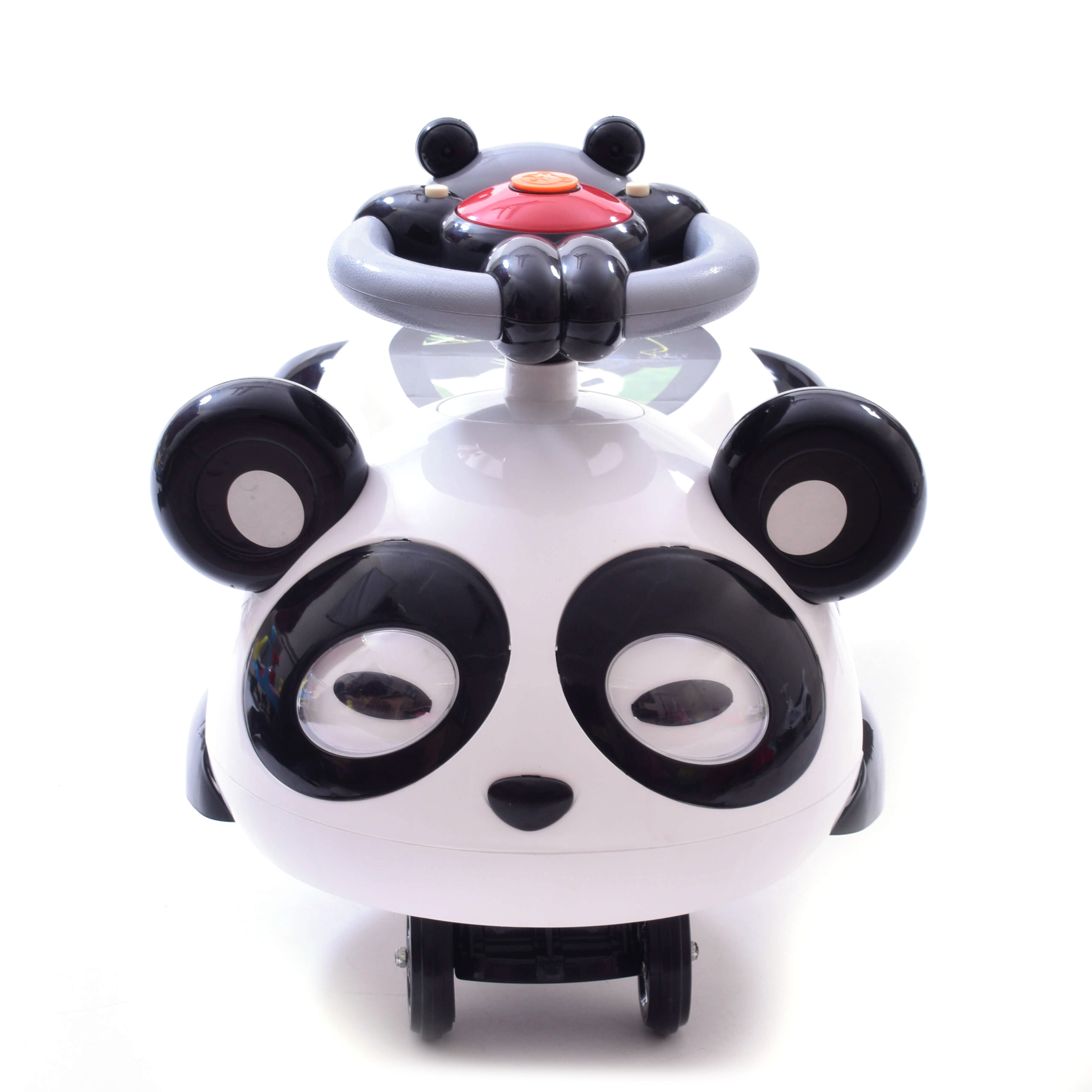 Kids Panda Twister Magic Car White