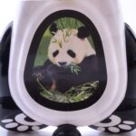 Kids Panda Twister Magic Car White