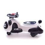 Kids Panda Twister Magic Car White