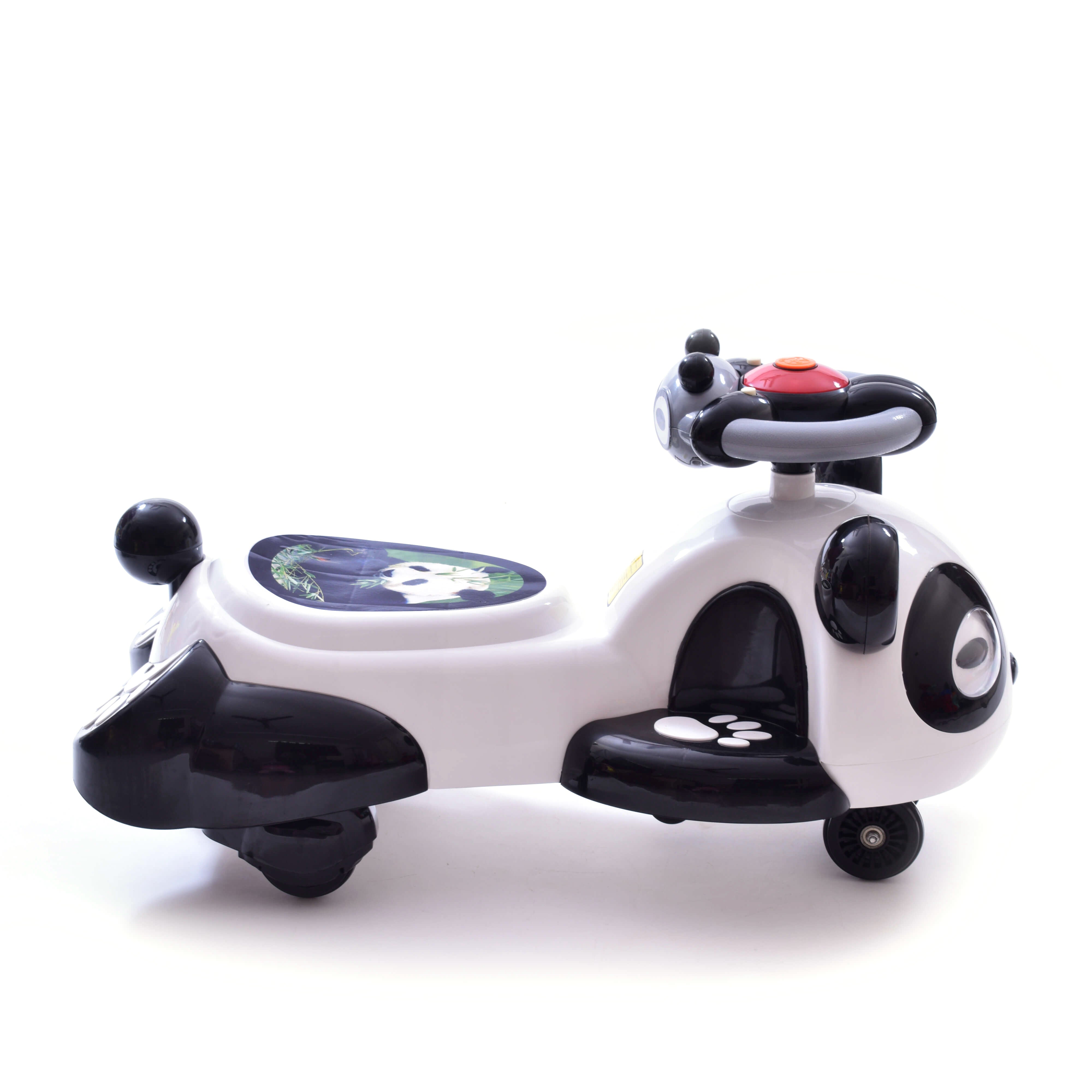 Kids Panda Twister Magic Car White