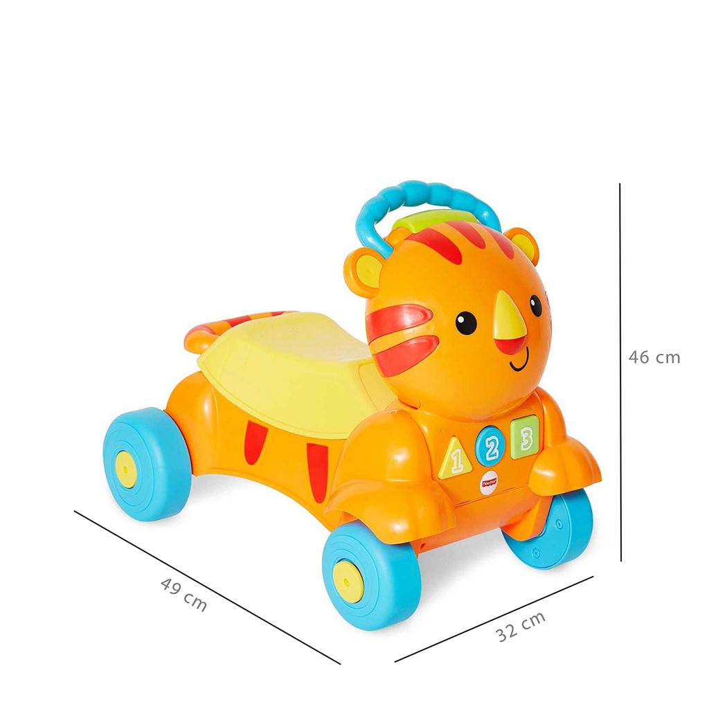 FISHER PRICE Stride to Ride Musical Tiger for kids