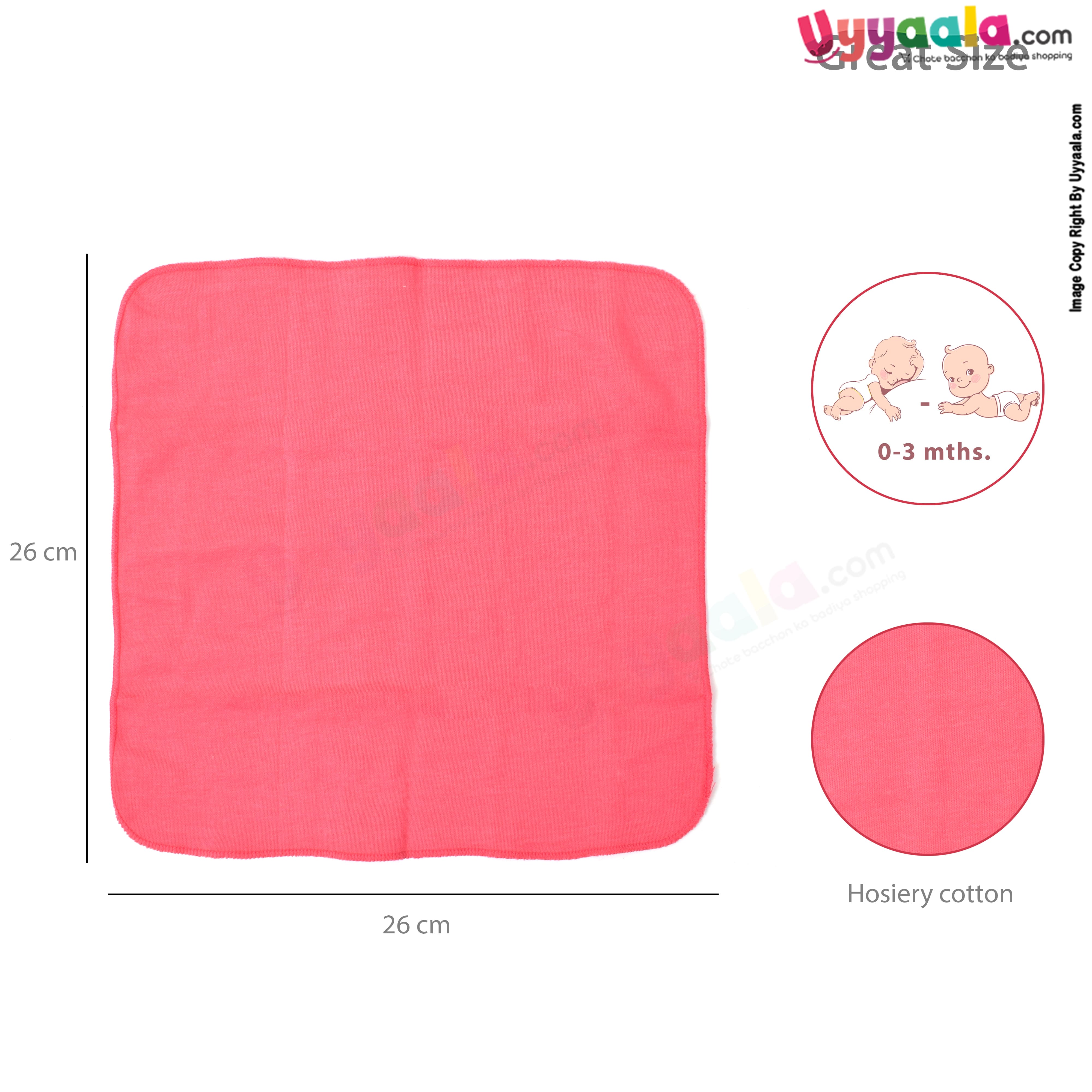 Cotton napkins for babies