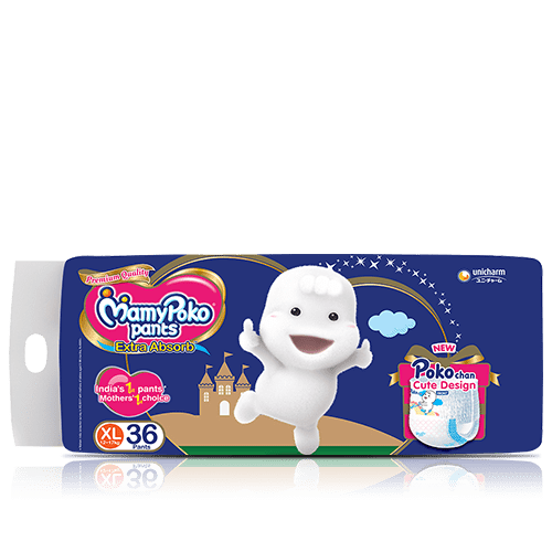 MAMYPOKO Pants Extra Absorb (12 to 17kg) XL