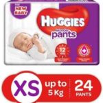 HUGGIES Wonder Pants XS (Up to 5 Kg) - 24 Pcs