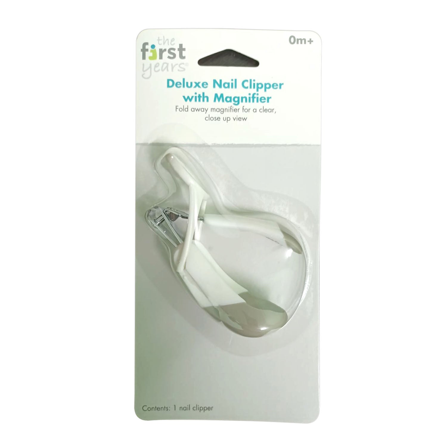 THE FIRST YEARS Deluxe Nail Clipper With Magnifier, 0m+