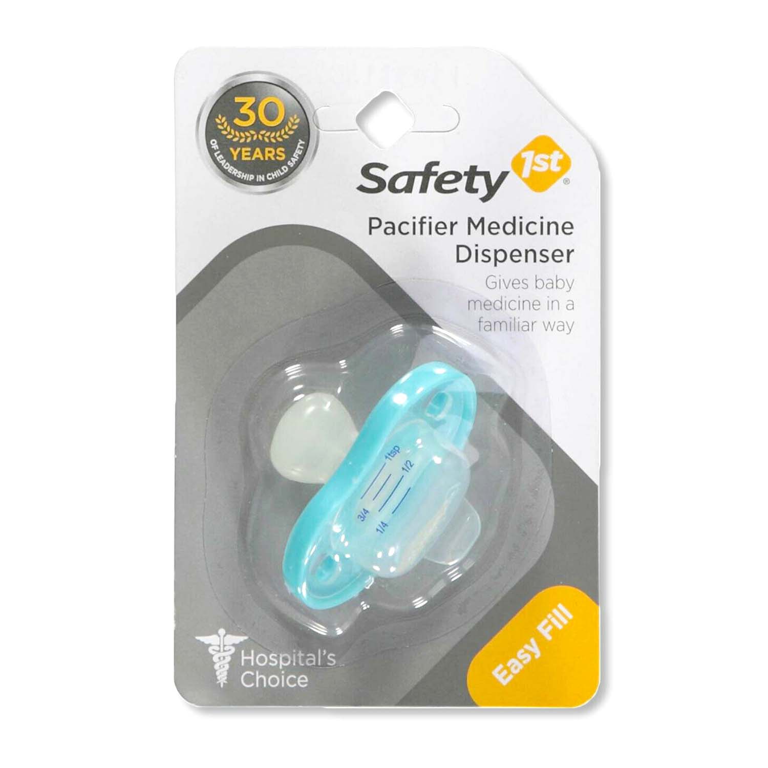 SAFETY 1st Pacifier Medicine Dispenser, Blue