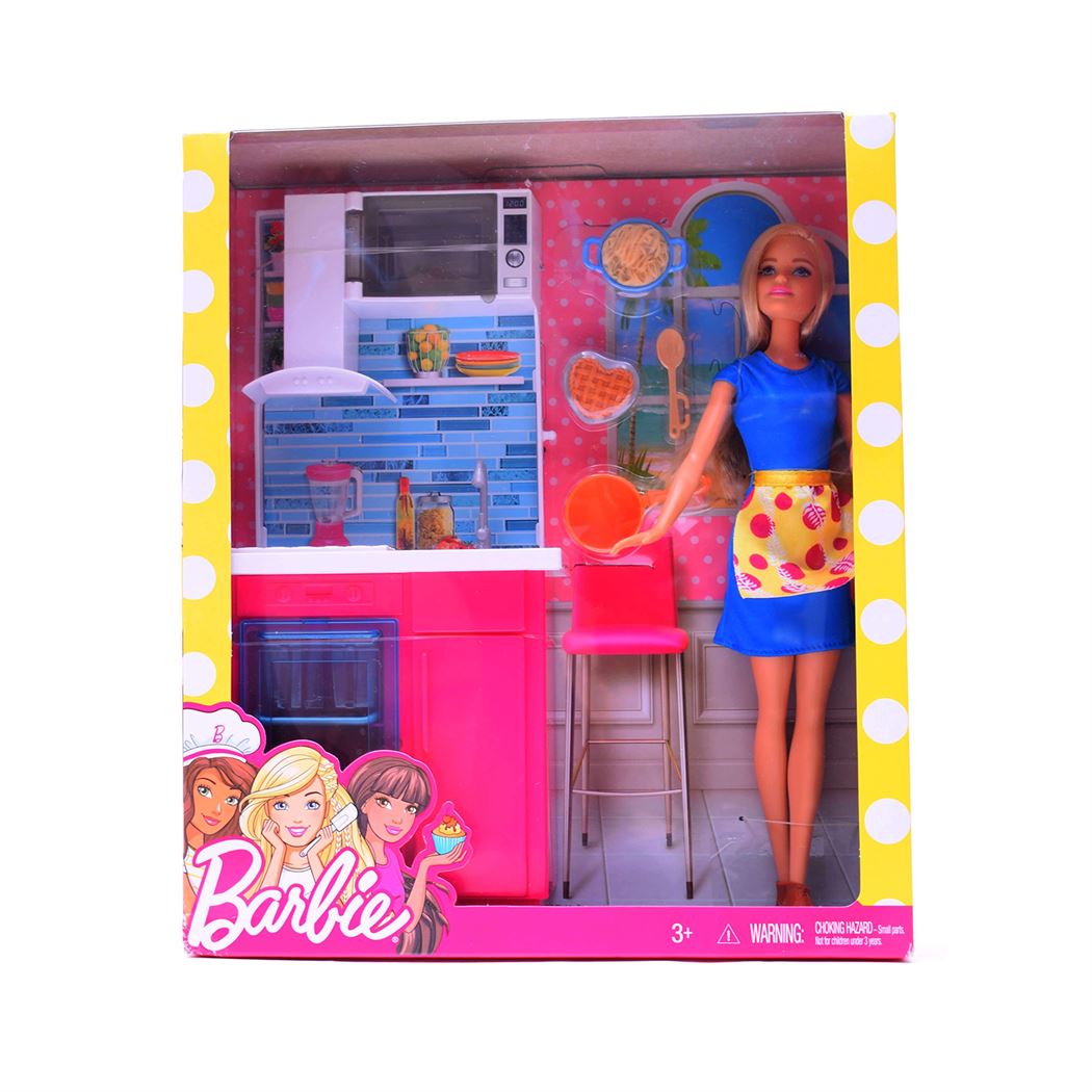 BARBIE Kitchen Set 3+Y Age