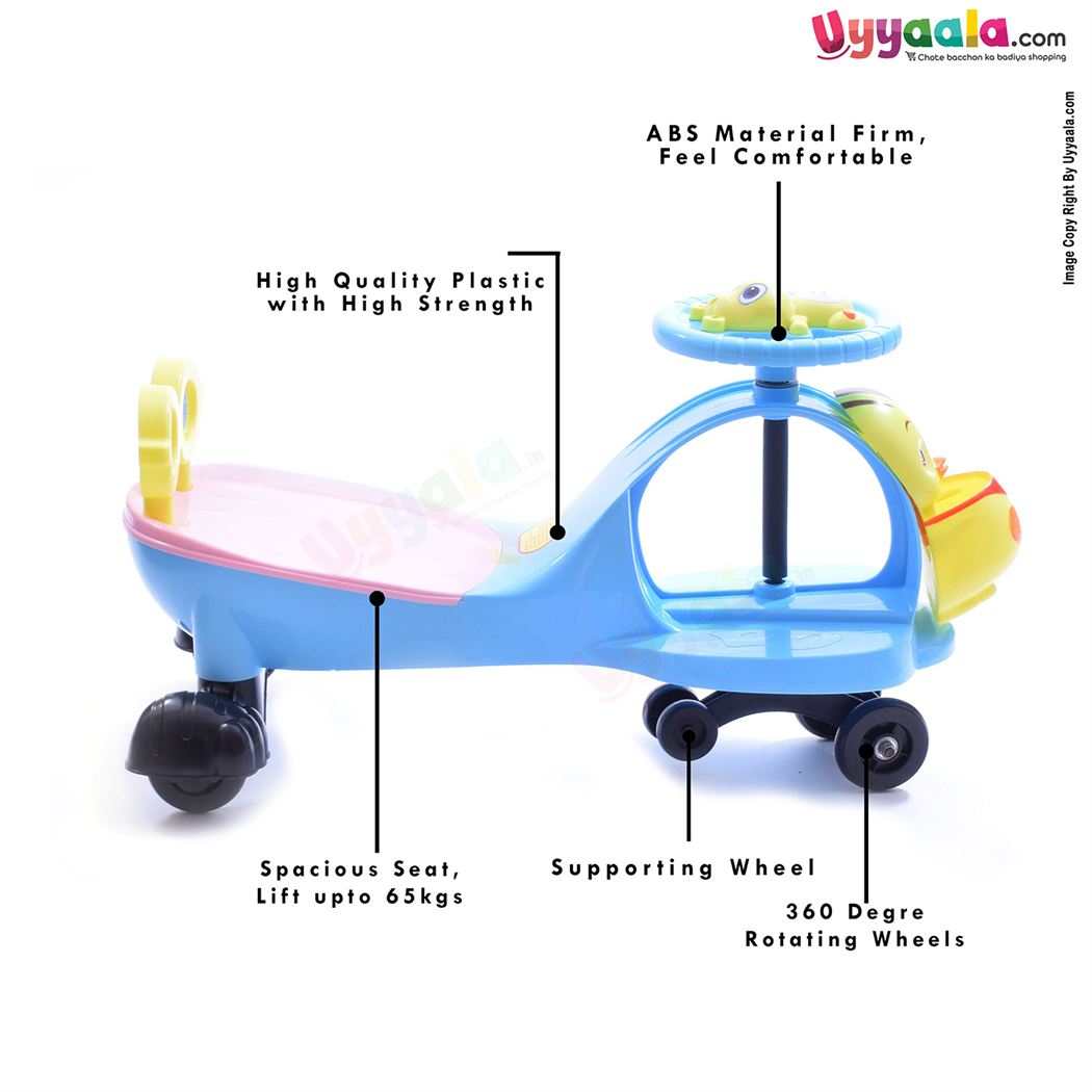 Kids Twister Magic Car Chick, Blue-uyyala-com.myshopify.com-Twisters-Happy Babies