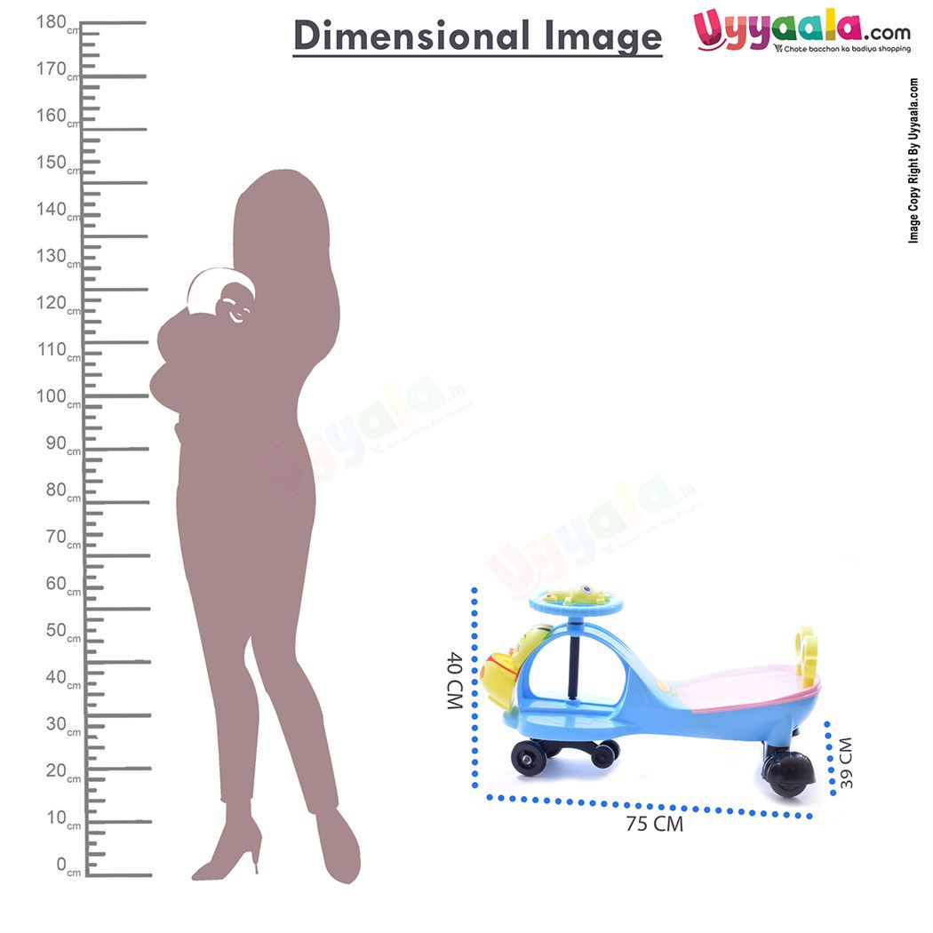 Kids Twister Magic Car Chick, Blue-uyyala-com.myshopify.com-Twisters-Happy Babies