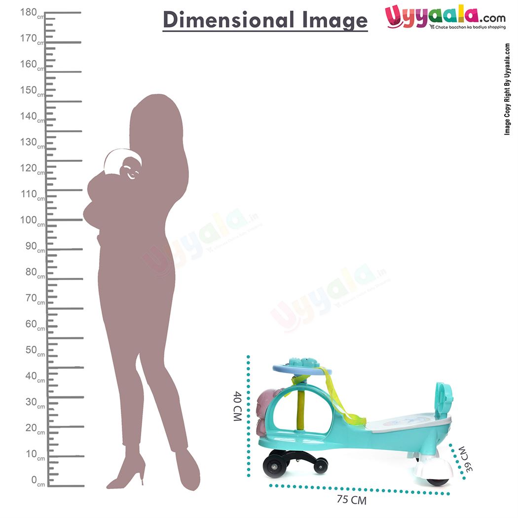 Kids Twister Magic Car Hello Kitty - Green-uyyala-com.myshopify.com-Twisters-Happy Babies