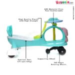 Kids Twister Magic Car Hello Kitty - Green-uyyala-com.myshopify.com-Twisters-Happy Babies