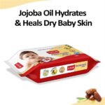 LUVLAP Moisturizing Wipes Jojoba Oil & Vitamin-E - 2Pack - 72pcs each