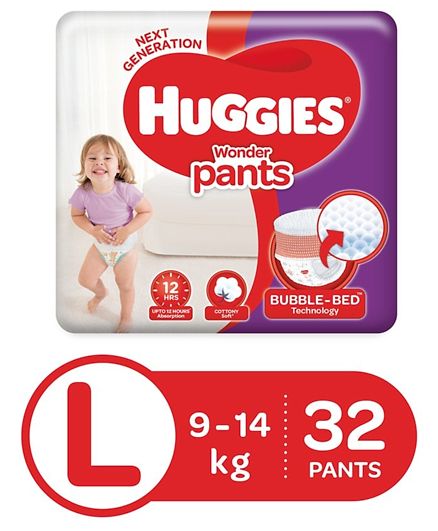 Huggies Wonder Pants Large (9 to 14 Kg)