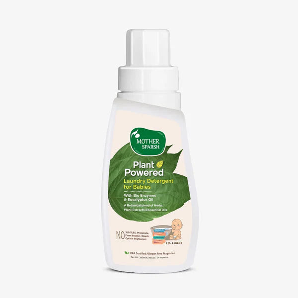 Buy Mother Sparsh Plant Powered Liquid Laundry Detergent for Children's Clothes Online in India at uyyaala.com