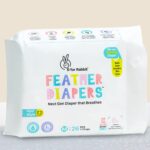 R for Rabbit Feather Diapers For Your Baby - Medium (7-12kgs)