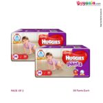 HUGGIES Wonder Pants Medium (7-12 Kg), pack of 2, 38pcs each