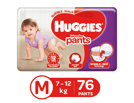 HUGGIES Wonder Pants Medium (7-12 Kg)