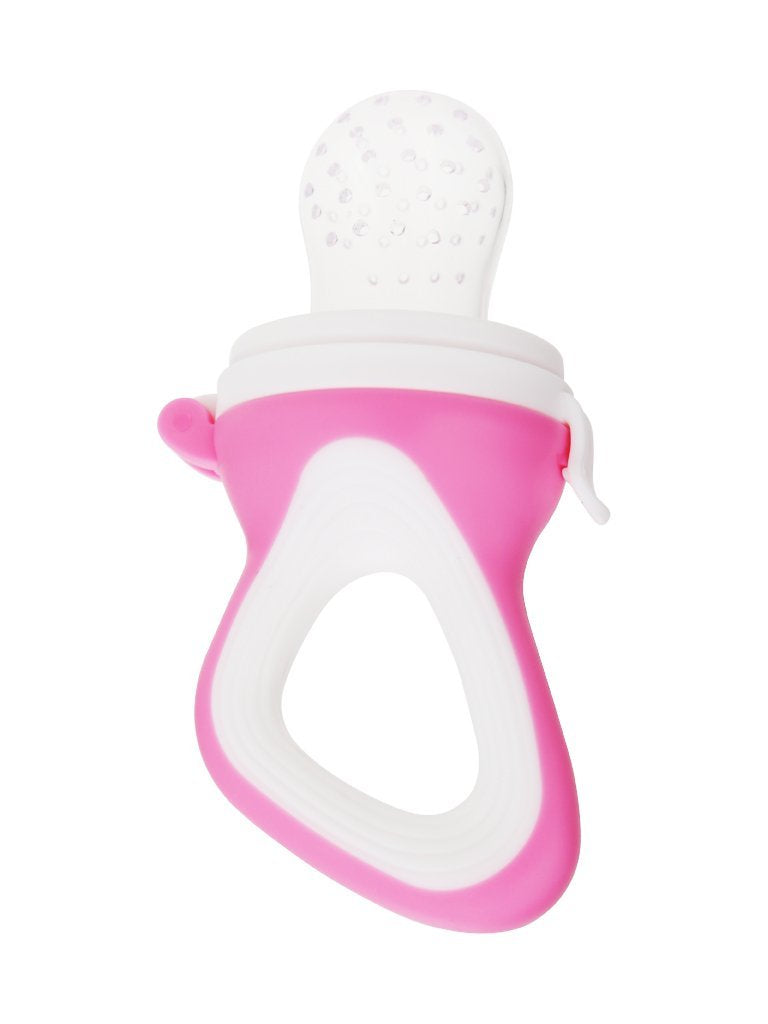 Mee Mee Fruit & Food Nibbler Pink 4m+