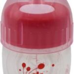 Mini baby feeding bottle, Red