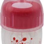 Mini baby feeding bottle, Red