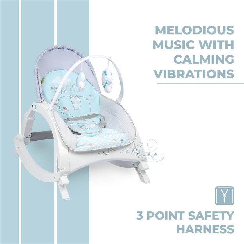 R for Rabbit Rock N Play Baby Rocker - 0-3 Years