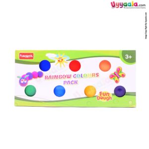 Fundough Rainbow Colors Pack 12pcs