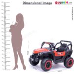 Jeep 2X4 Big Wheels Battery Operated Ride on Jeep BTM-908 for Kids with 2 Motors, Music & Remote Control