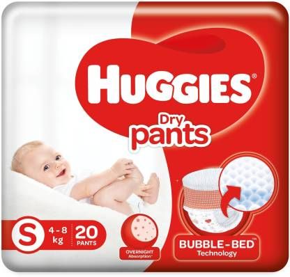 Huggies Dry Pants Small (4 to 8Kg)