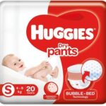 Huggies Dry Pants Small (4 to 8Kg)