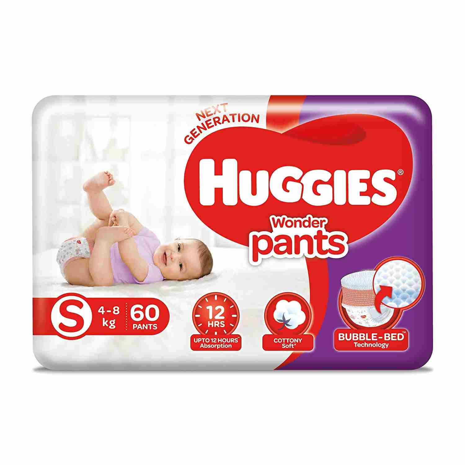 HUGGIES Wonder Pants Small (4 to 8 Kg)