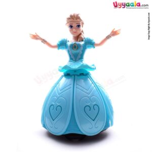 DIDAI Dancing Girl Snow Dance Battery Operated Toy Blue 3+ Age, Blue-uyyala-com.myshopify.com-Toys (battery operated)-Didai