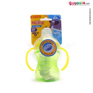 NUBY 'Grip n sip' sipper with soft flexible spout - 300ml, 4+m age